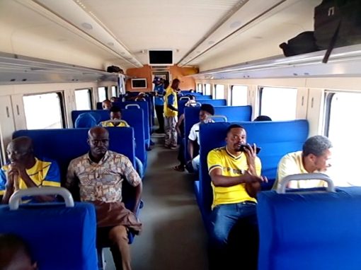 [:fr]Sncc :retour à lubumbashi du train spécial international venant de Ndola en Zambie[:]